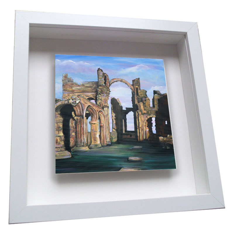 Lindisfarne Priory - Framed Tiles